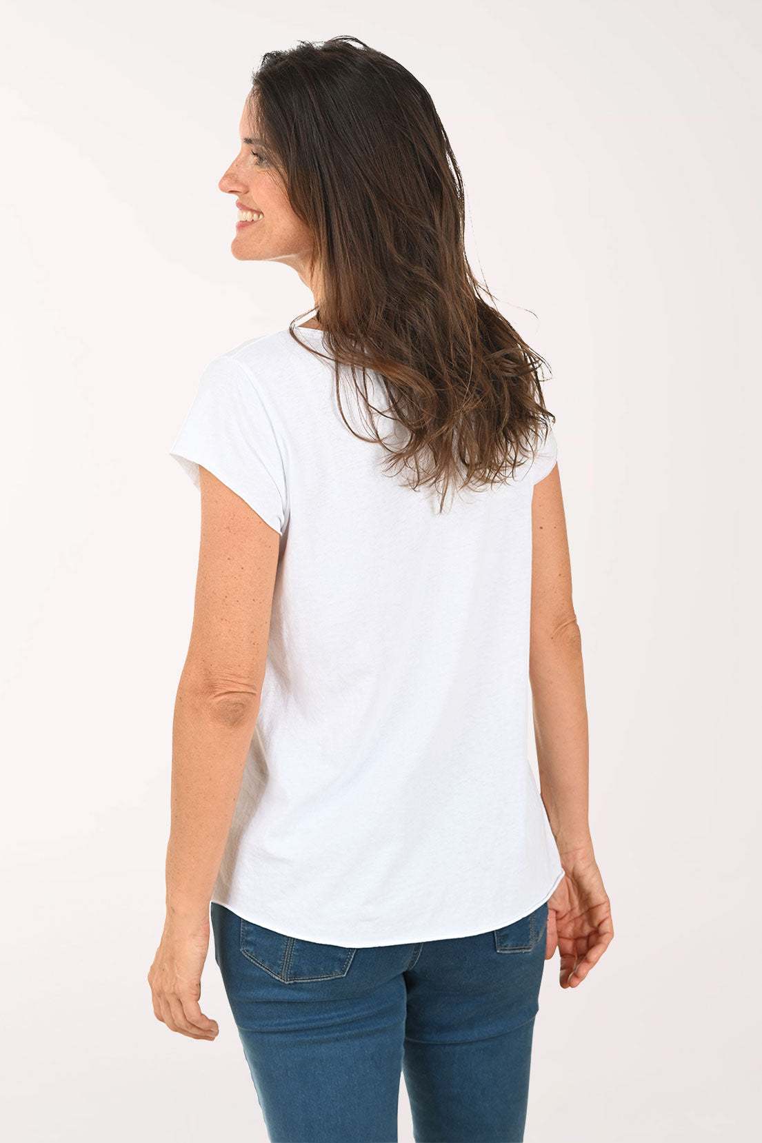 French Dachshund Studded Cotton Tee