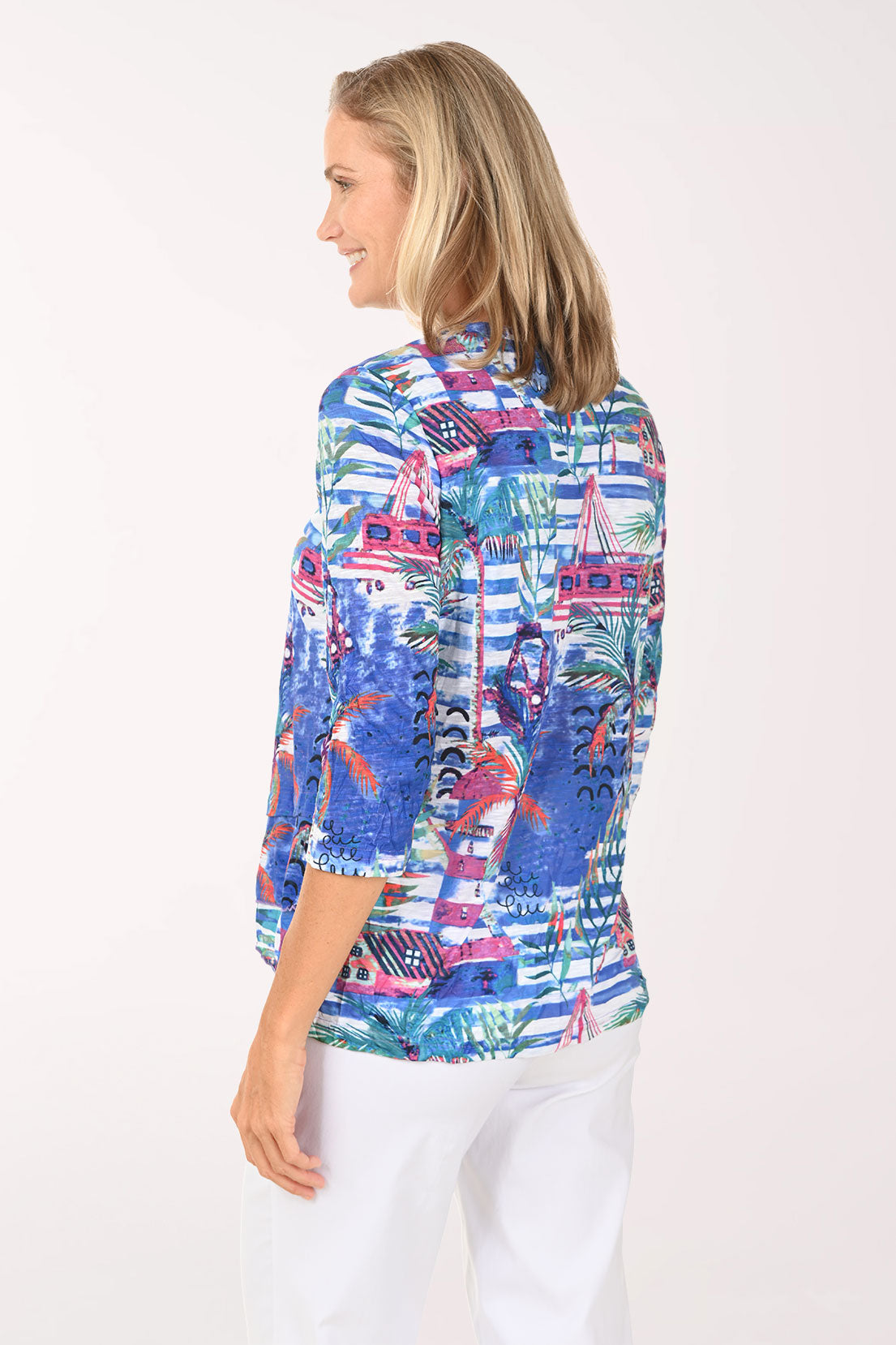 Seaside City Criss Cross Tunic