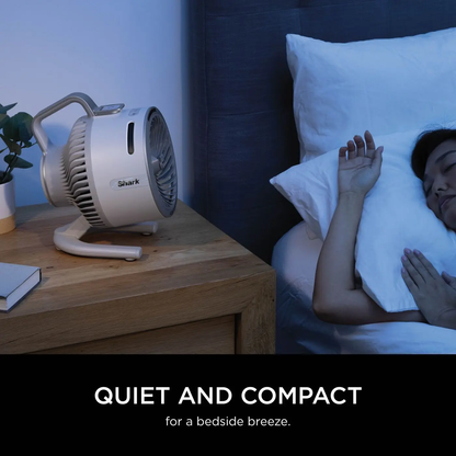 FlexBreeze HydroGo Mist Fan, Cordless/Corded, Indoor/Outdoor, Quiet, 20m Airflow, Portable