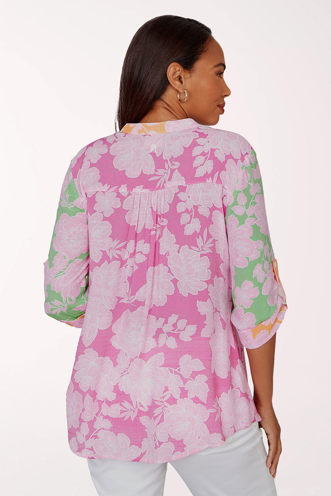 Hothouse Florals Garden Pleated Shirt