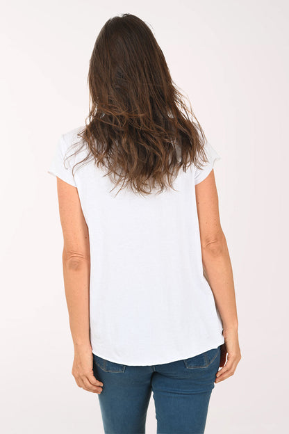 Espadrille Sneakers Studded Cotton Tee