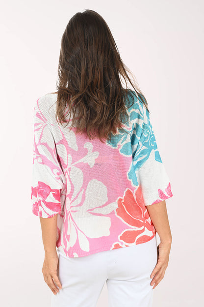 Golden Fleur Dolman Sleeve Sweater