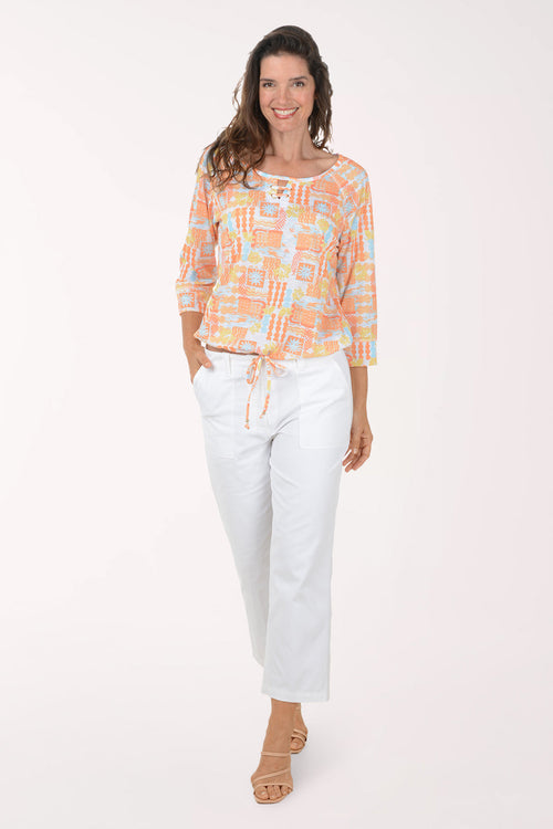 Fun In The Sun Cotton Crop Pant