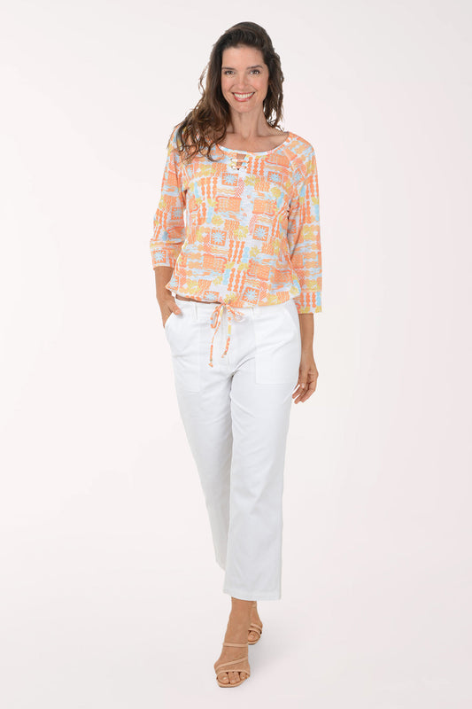 Fun In The Sun Cotton Crop Pant