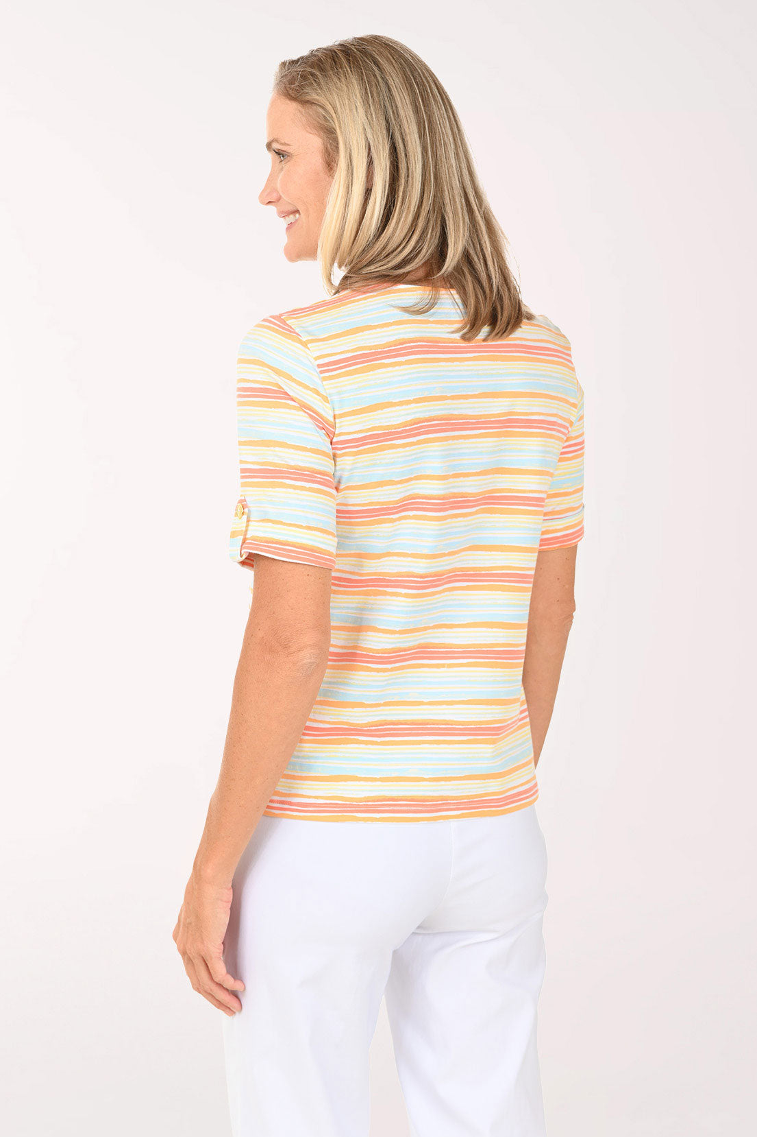 Fun In The Sun Striped Tee