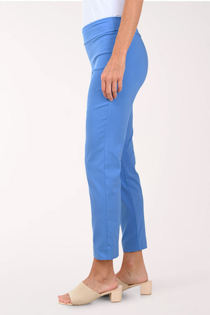 Blue Classic Pull-On Ankle Pant