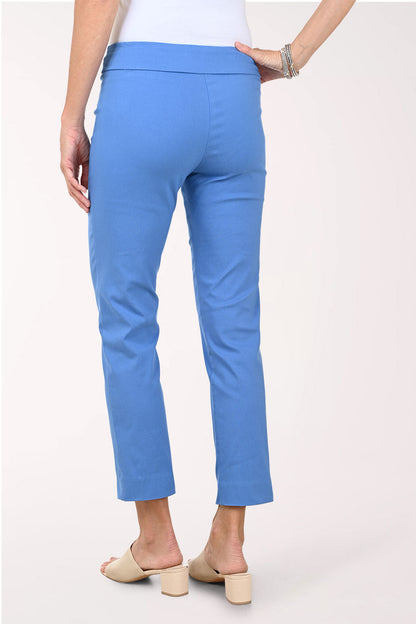 Blue Classic Pull-On Ankle Pant