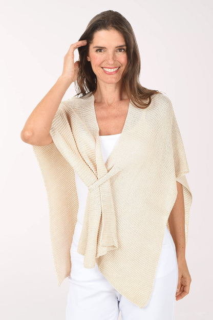Sweater Keyhole Wrap