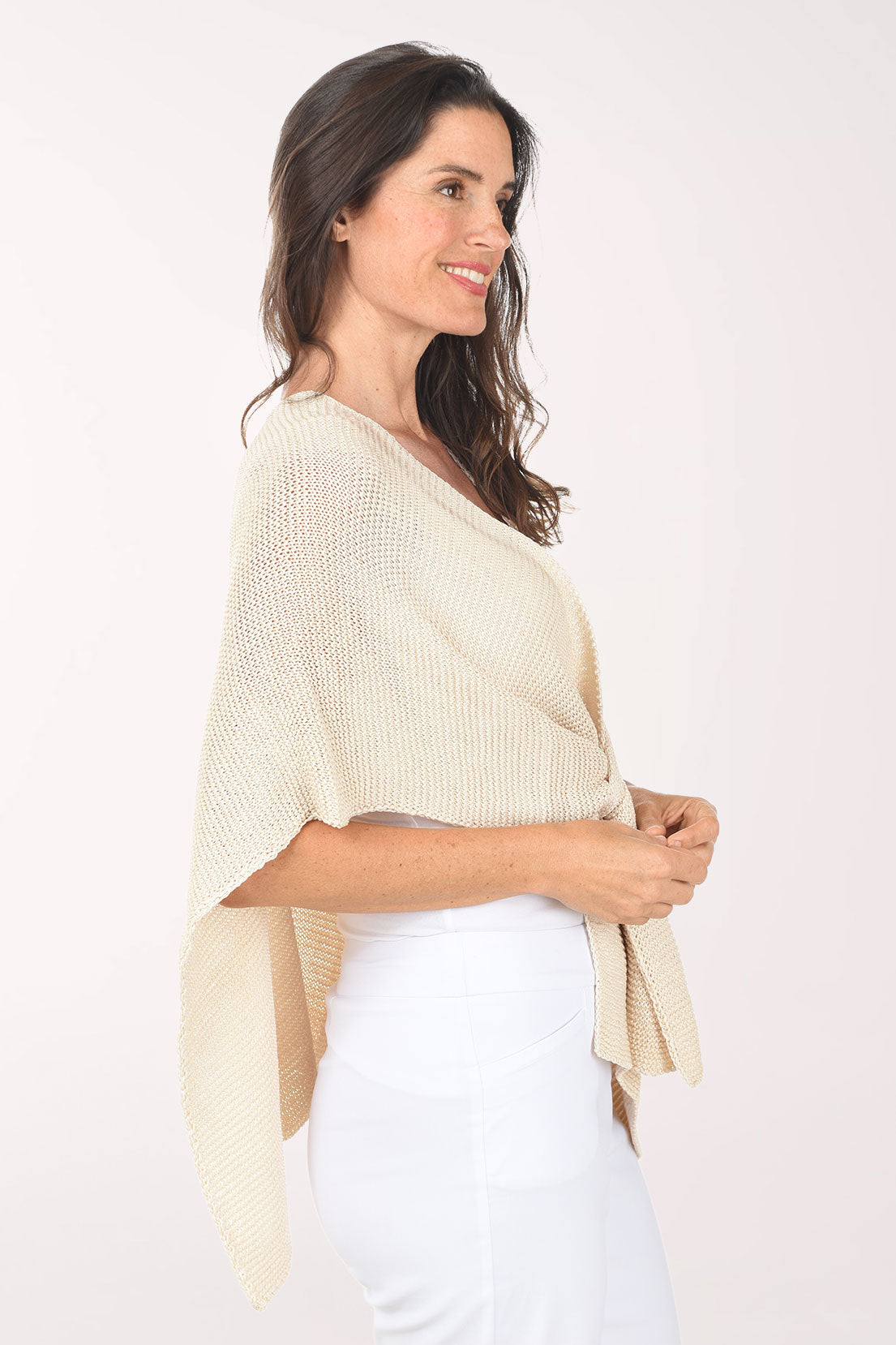 Sweater Keyhole Wrap