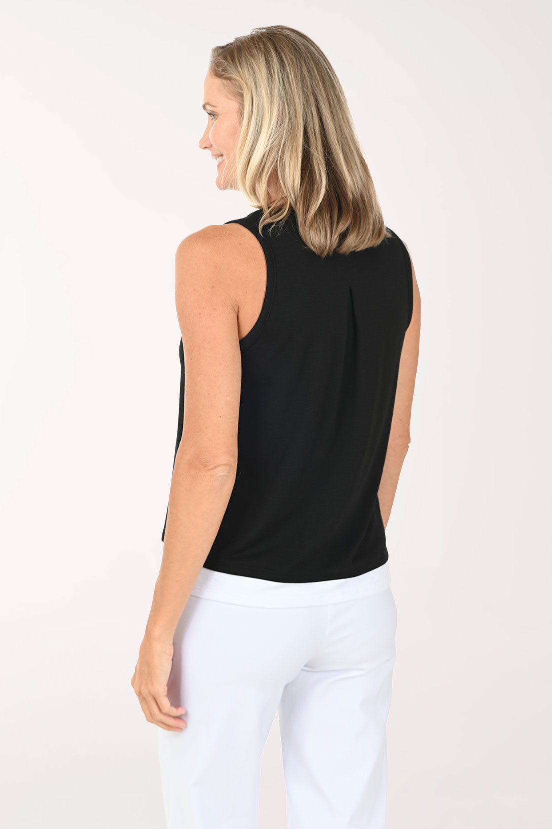 Slub Knit Double Layered Tank