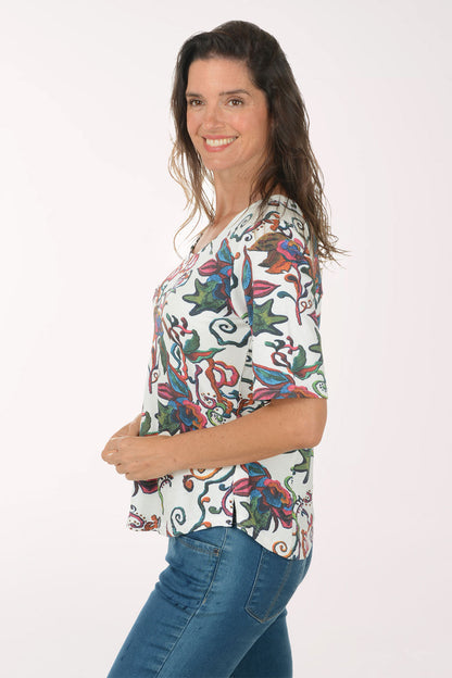 Orla Elbow Sleeve Tee