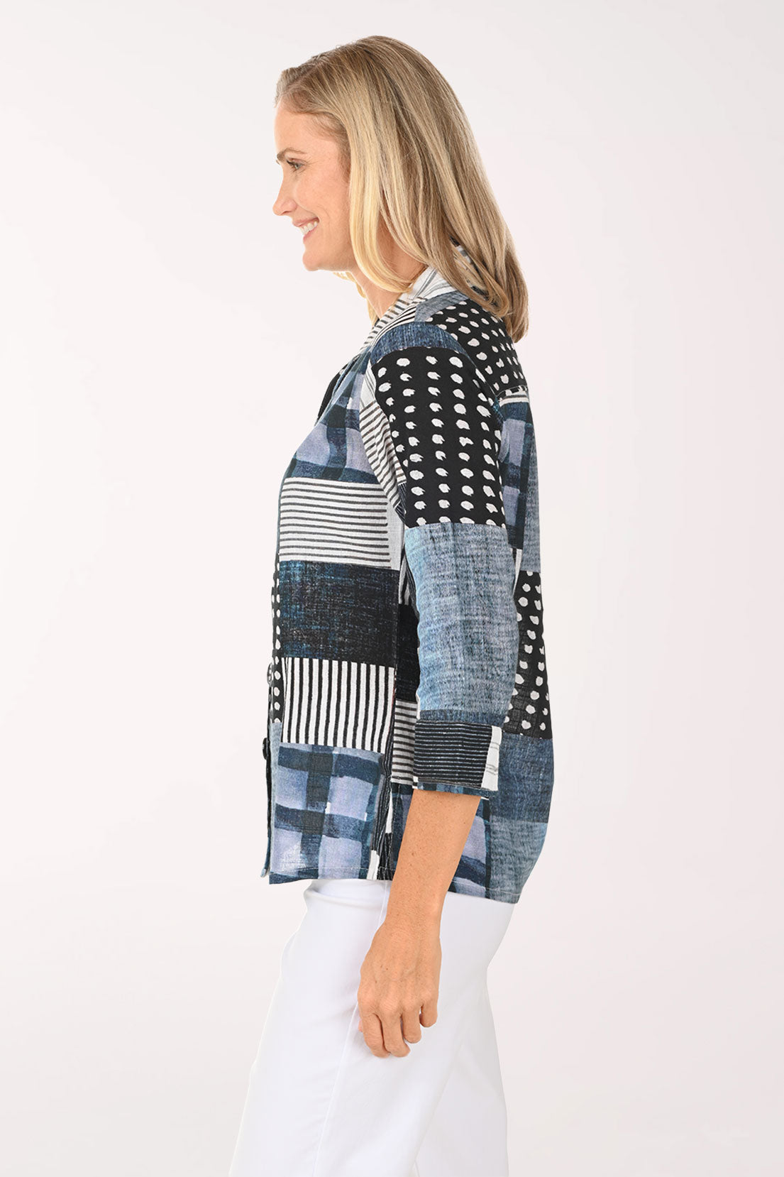 Juliette Cotton 3/4 Sleeve Shirt