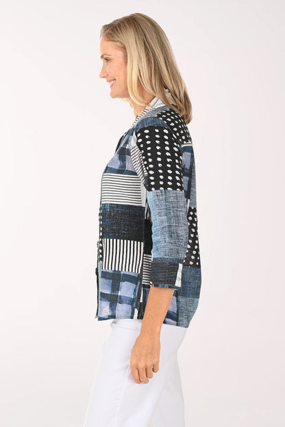 Juliette Cotton 3/4 Sleeve Shirt