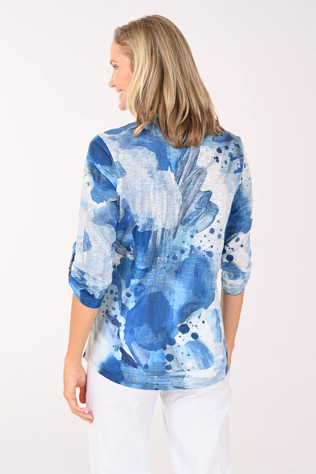 Storm Cloud Slub-Knit Shirt