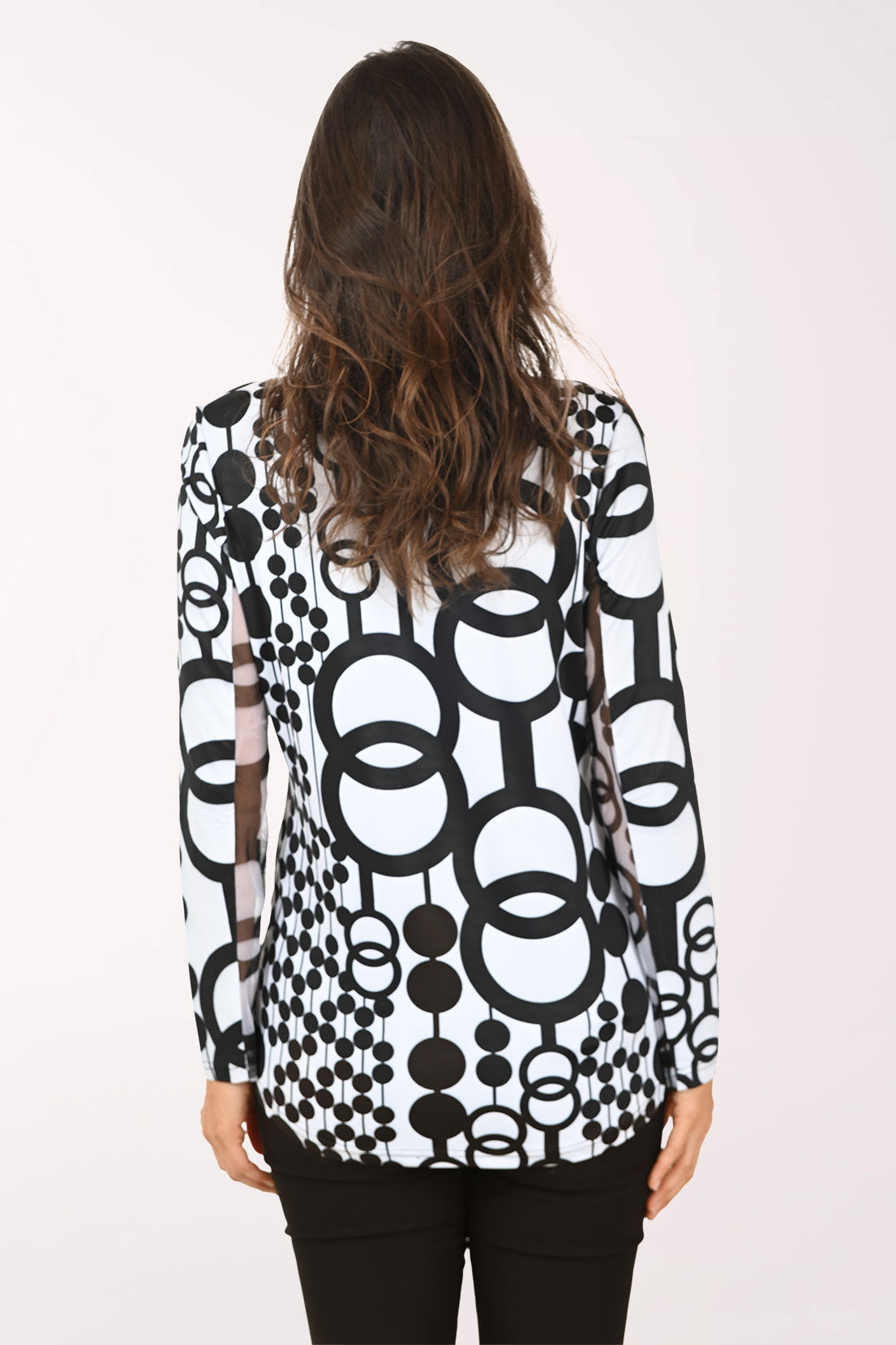 Chain Link UPF50 Quarter Zip Top