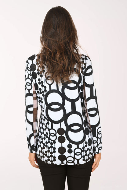 Chain Link UPF50 Quarter Zip Top