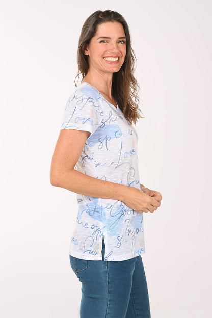 Inspire Sunshine Crewneck Tee
