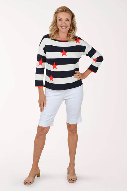 Sailor Buttons Bermuda Short